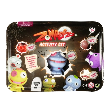 Zombeezz Masa Plastyczna Typu Slime Figurka Sztuczna Krew Organy Zombi